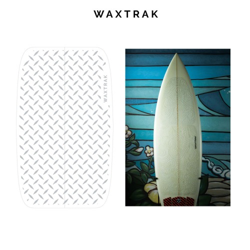 WAXTRAK 왁스트렉 BLUESTEEL 서핑왁스 패드 트렉션 패드 서핑 미끄럼방지패드 왁스패드