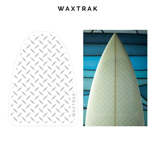 WAXTRAK 왁스트렉 BLUESTEEL - NOSE 서핑왁스 패드 트렉션 패드 서핑 미끄럼방지패드 왁스패드