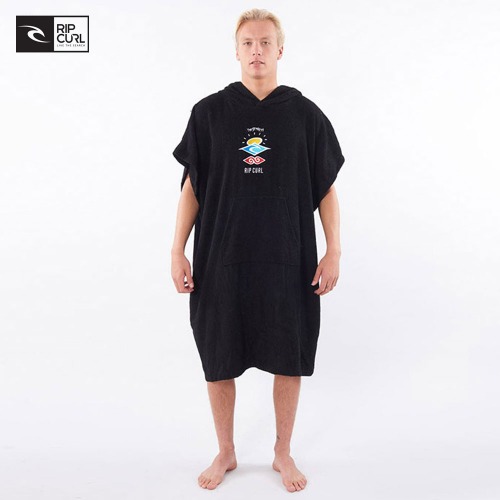 Rip Curl Hooded Towel / 립컬후드타월 - Washed Black
